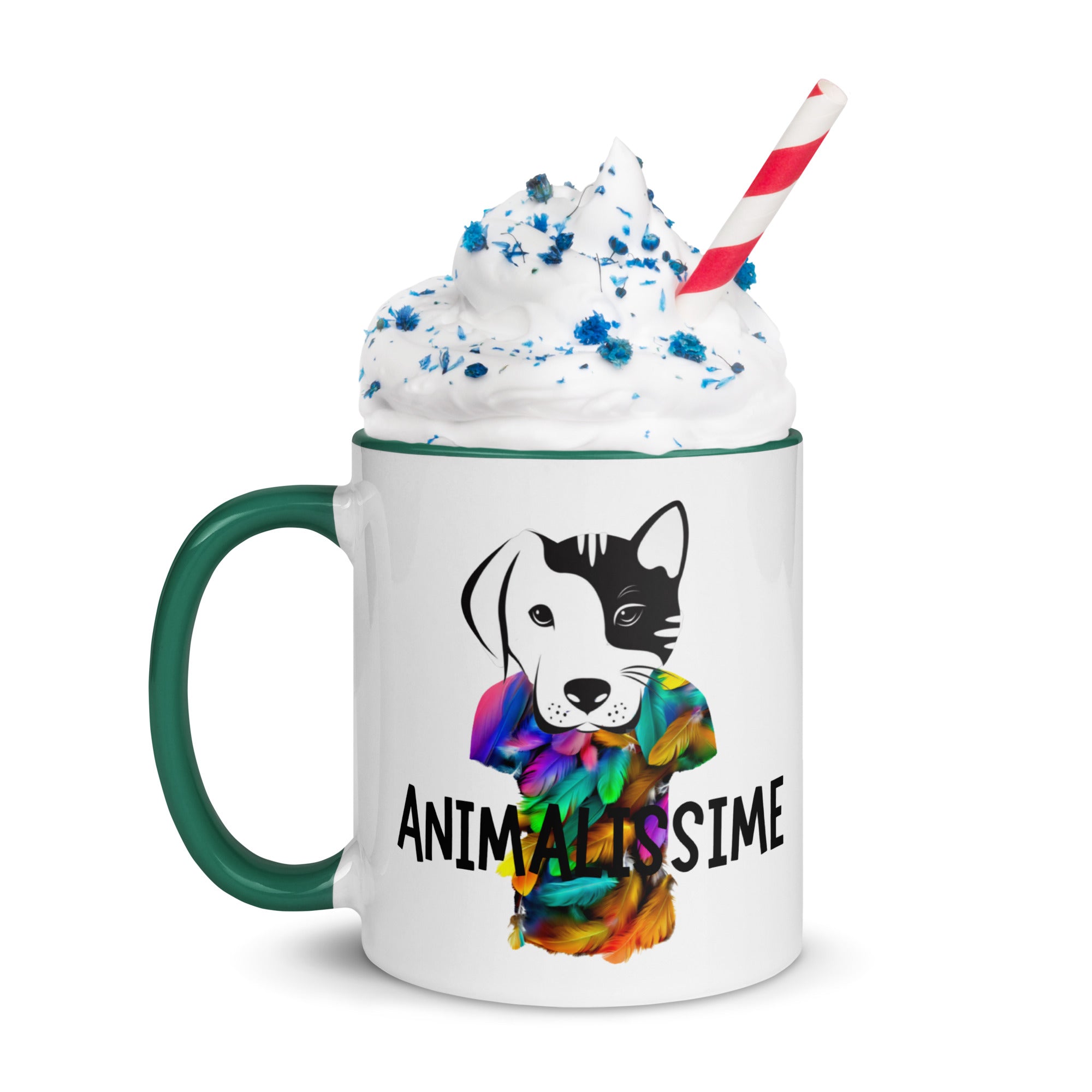 Animalissime - Mug à Intérieur Coloré